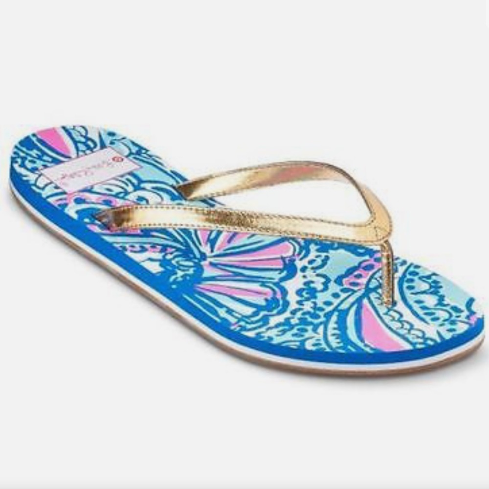 New Lilly Pullitzer sandals in sz 7